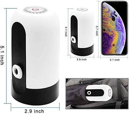 Automatic Water Can Dispenser Pump | USB Rechargeable | One-Touch Button | Suitable for 20L Bottles