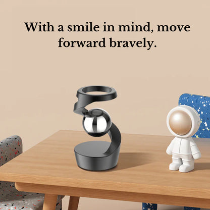 Floating Rotating Stress Relief Gyroscope
