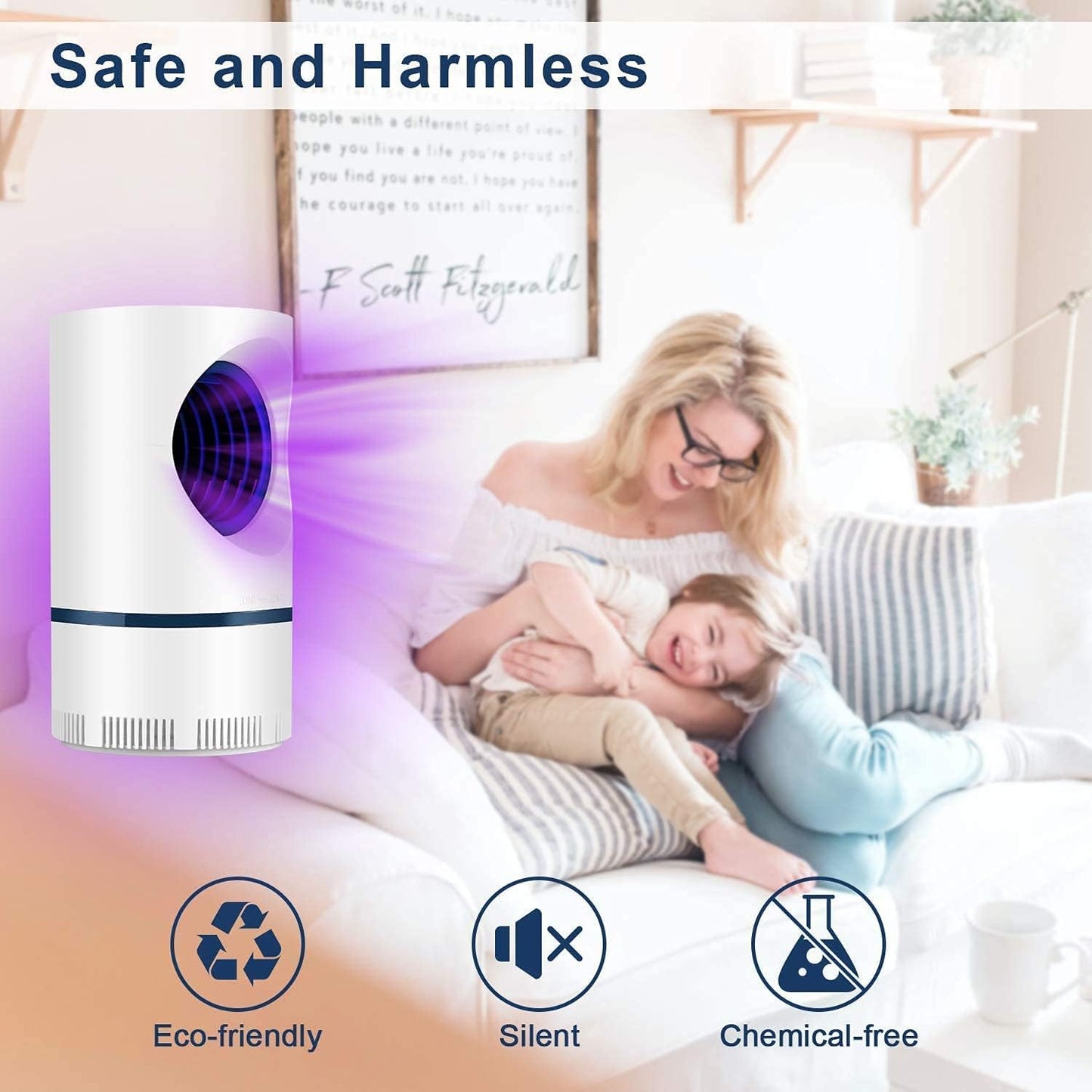 USB Mosquito Killer Lamp Rechargeable